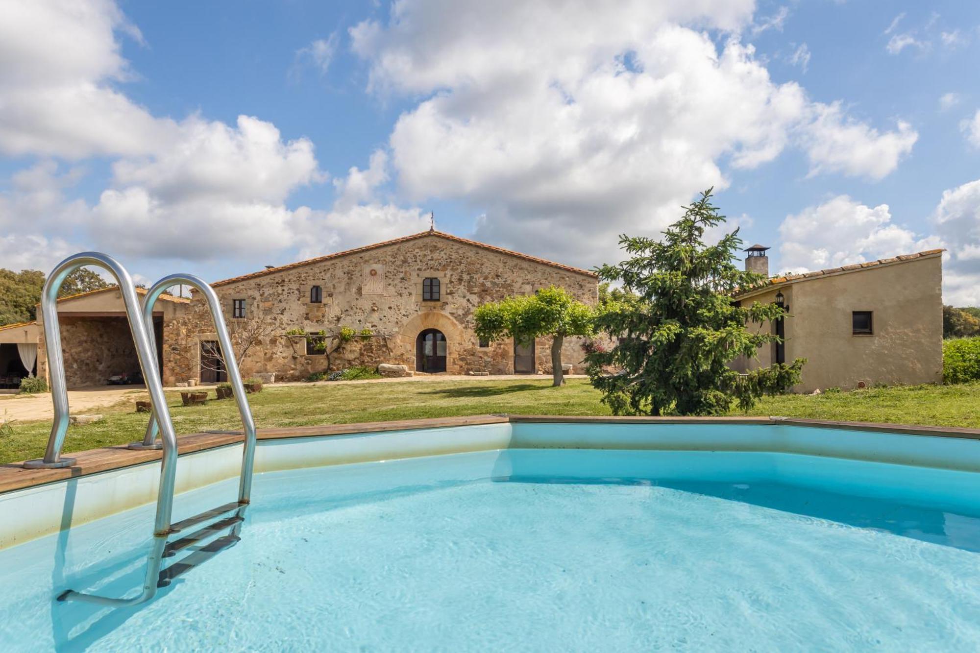 La Pahissa De Can Abras Casa Rural ジローナ エクステリア 写真